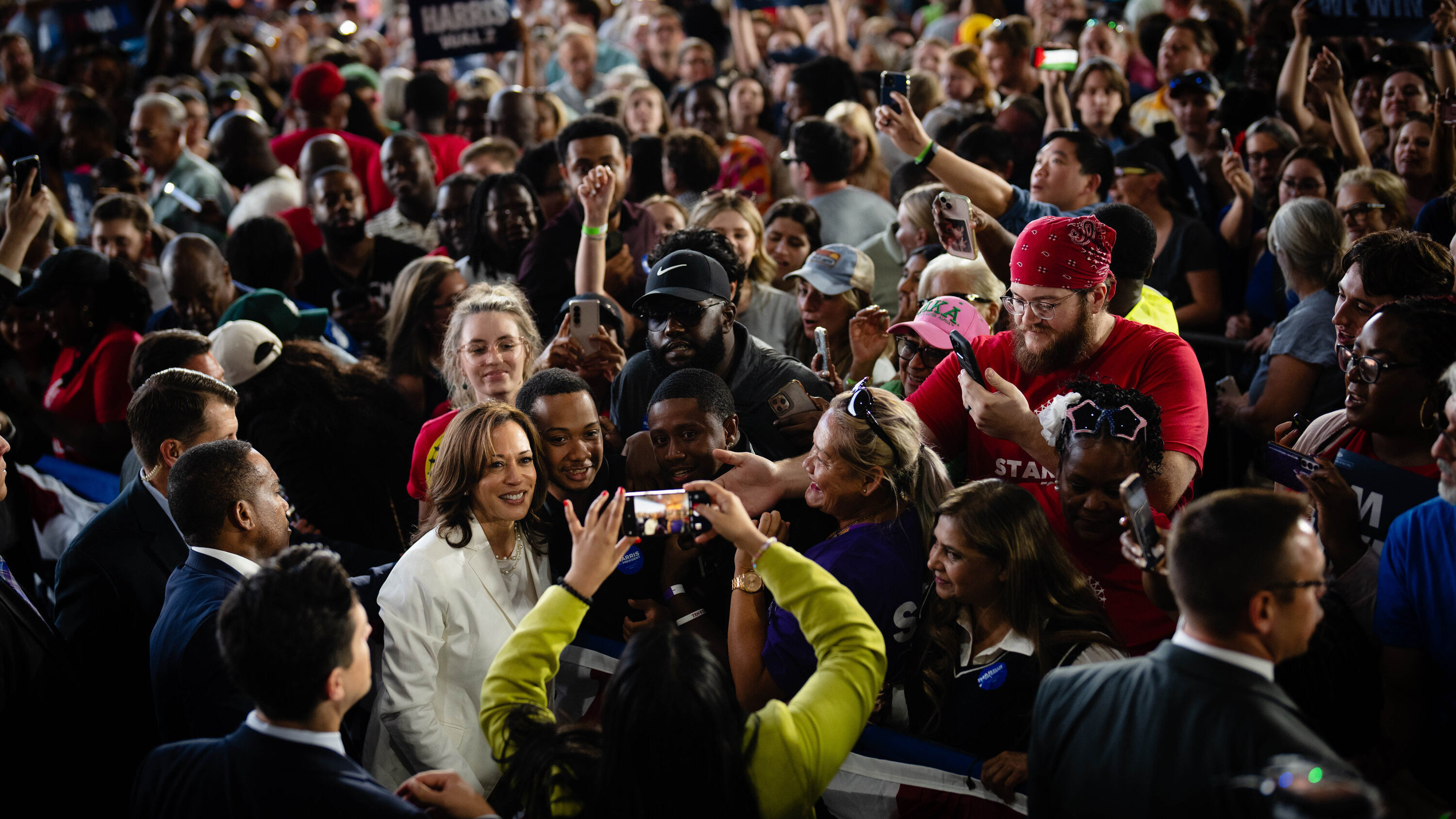 Black Men Rally for Kamala Harris, and Confront an Elephant in the ...